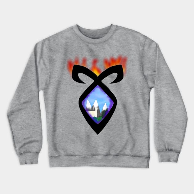 ShadowHunters - Angelic Rune Crewneck Sweatshirt by emilyanime1351